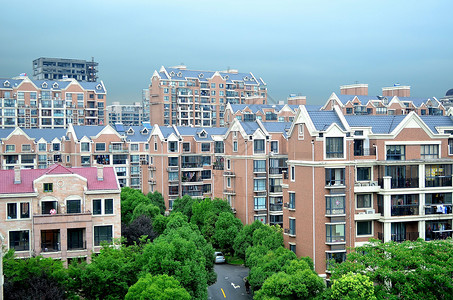 上海松江大学城背景图片