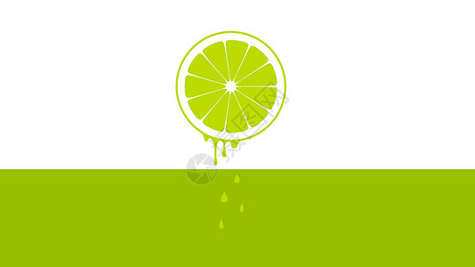 切开柠檬水果夏季水果背景设计图片