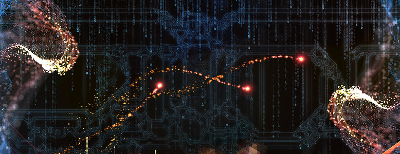 数字产品炫酷信息科技背景设计图片