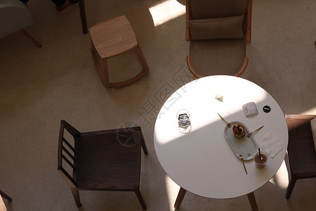 咖啡厅桌椅设计高清图片
