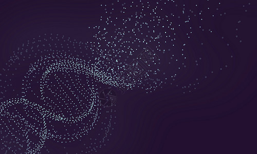 光效分子粒子颗粒科技DNA设计图片
