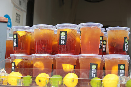 红柚果汁夏日饮料背景