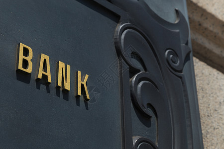 银行标志素材银行背景