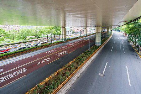 高效交通道路马路公交运输背景