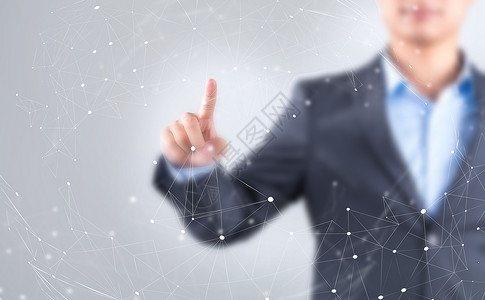 商务女性白领竖大拇指点赞商务智能男士设计图片