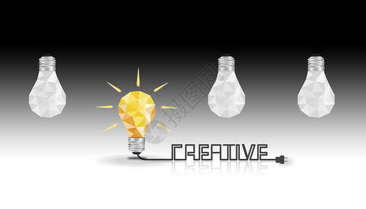 Creative创意灯泡设计图片