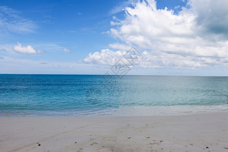 海南夏日风景背景图片