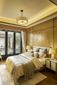 新中式卧室室内设计高清图片