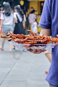 友人聚会夏日旅游街拍背景