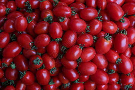 李子番茄夏日水果背景
