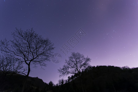 星星夜空背景图片