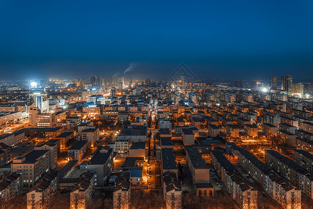 商场繁荣城市夜景背景