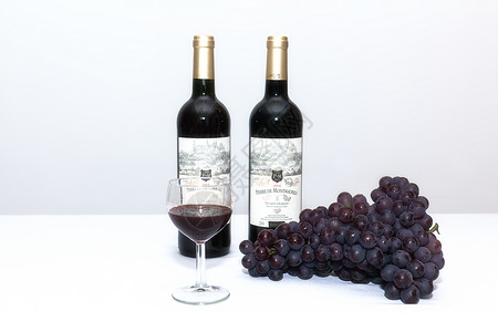 法国进口干红葡萄酒高清图片