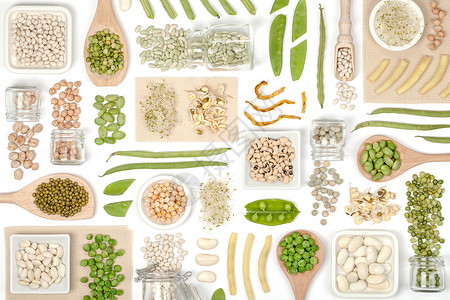 蔬菜豆类五谷蔬菜健康素材背景背景