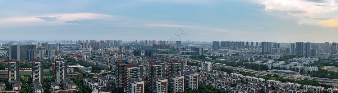武汉城市风光全景图背景图片