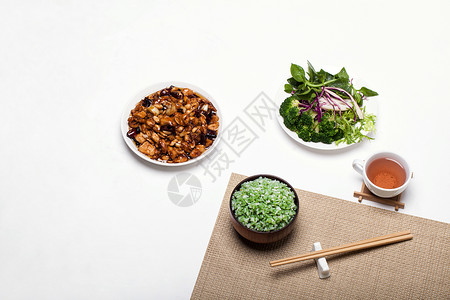 五谷杂粮饭菜图片