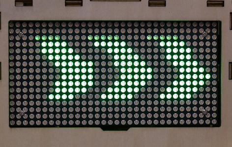 LED电子led显示器方向指引背景