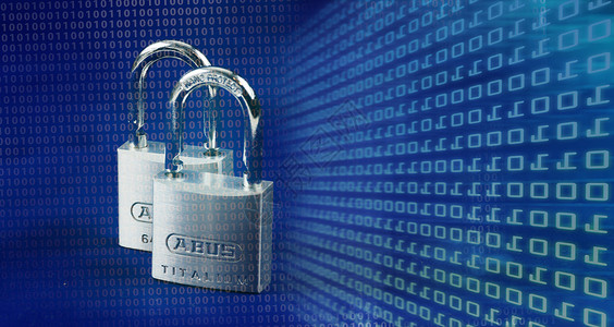 数据安全科技蓝色炫酷背景图片