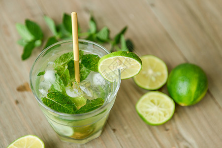 欧美食品素材夏日mojito 小暑背景