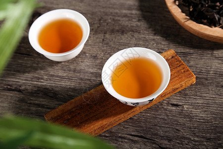 瓷茶具素材茶叶 茶背景