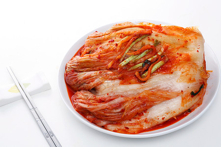 韩式超微泡菜 咸菜背景