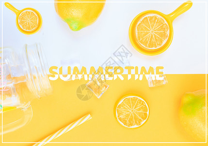 summer  time背景图片