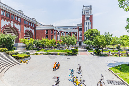 上海华东政法大学教学楼背景图片