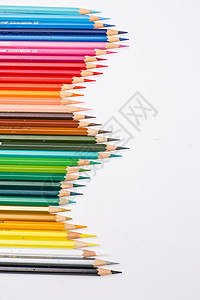创意手绘水彩创意彩色画笔组合背景