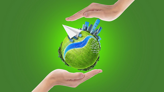 地球家庭素材保护绿色家园设计图片