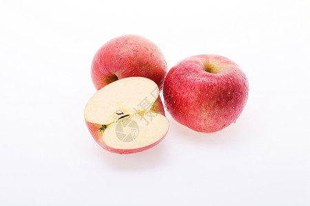 苹果与新鲜红苹果高清图片