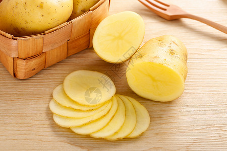 土豆马铃薯开花高清图片