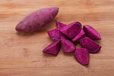紫色淘宝电商紫薯背景