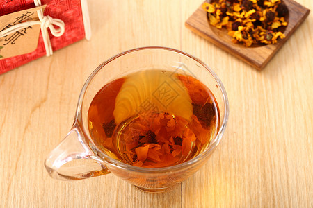 红菊花茶图片