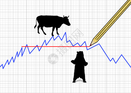 股市走势线条图片