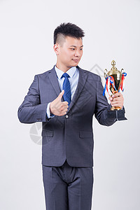 商业男性人像奖杯图片