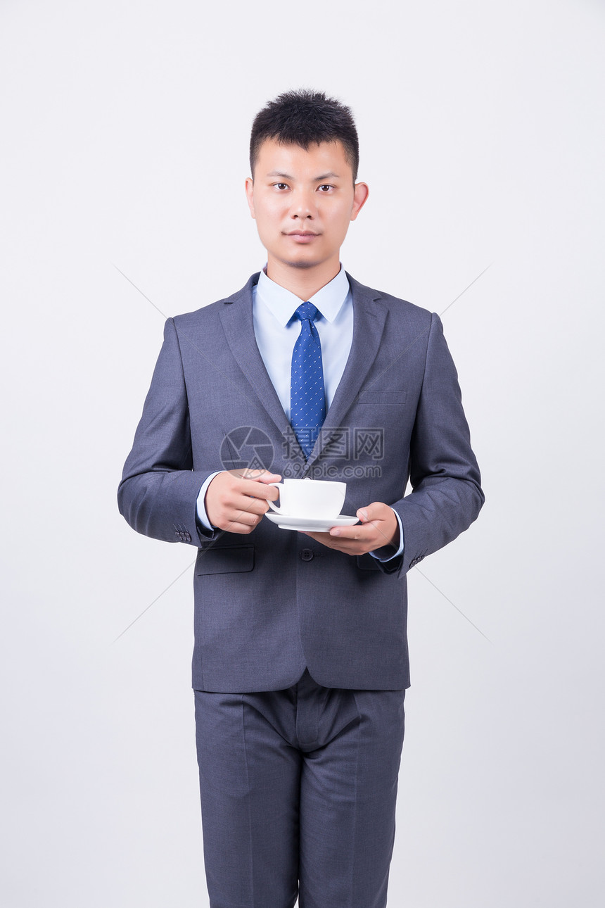 商务人像男性咖啡图片