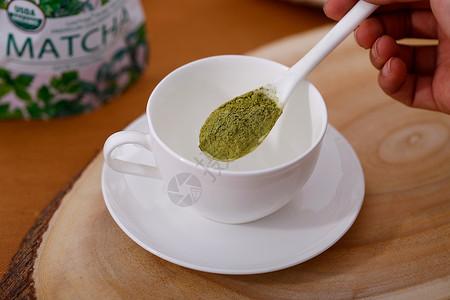 冲饮抹茶粉抹茶粉背景