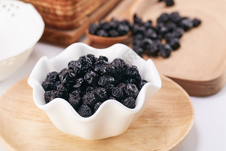 蓝莓干零食干浆果高清图片
