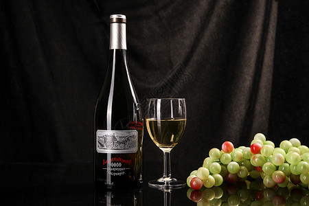 白葡萄酒白葡萄酒素材高清图片