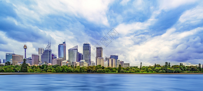 澳大利亚有水城市高清图片