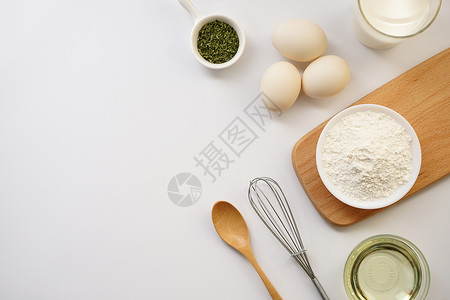 烘焙之家素材食材面粉鸡蛋背景