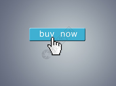 小手按钮点击网上购物设计图片