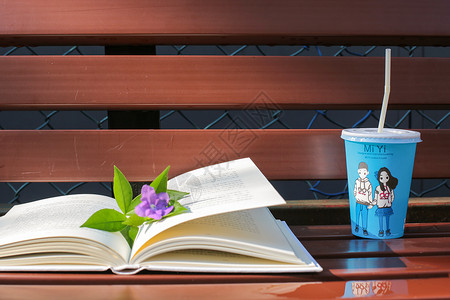 茉莉与书饮料紫茉莉高清图片