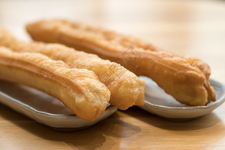 香圈传统美食小吃油条背景