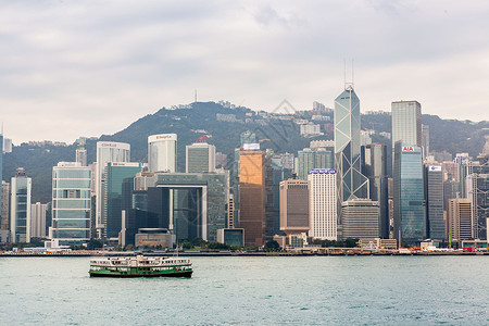 香港天星小轮背景图片