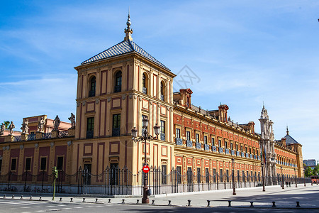 旧市政厅欧式建筑背景