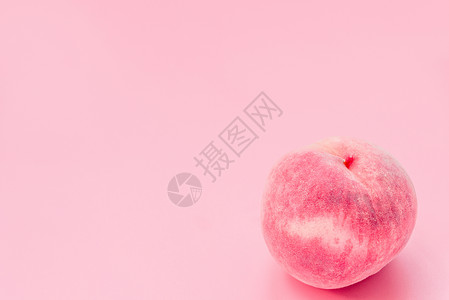粉红色桃子水蜜桃背景
