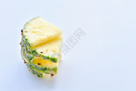 切片菠萝背景图片