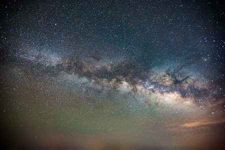 闪亮荣耀光银河星空背景