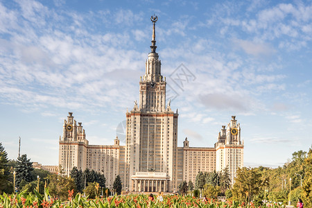 莫斯科大学俄罗斯古俄国高清图片